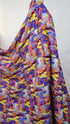 100% Linen - 'Painterly' – Multi | Pink & Purple